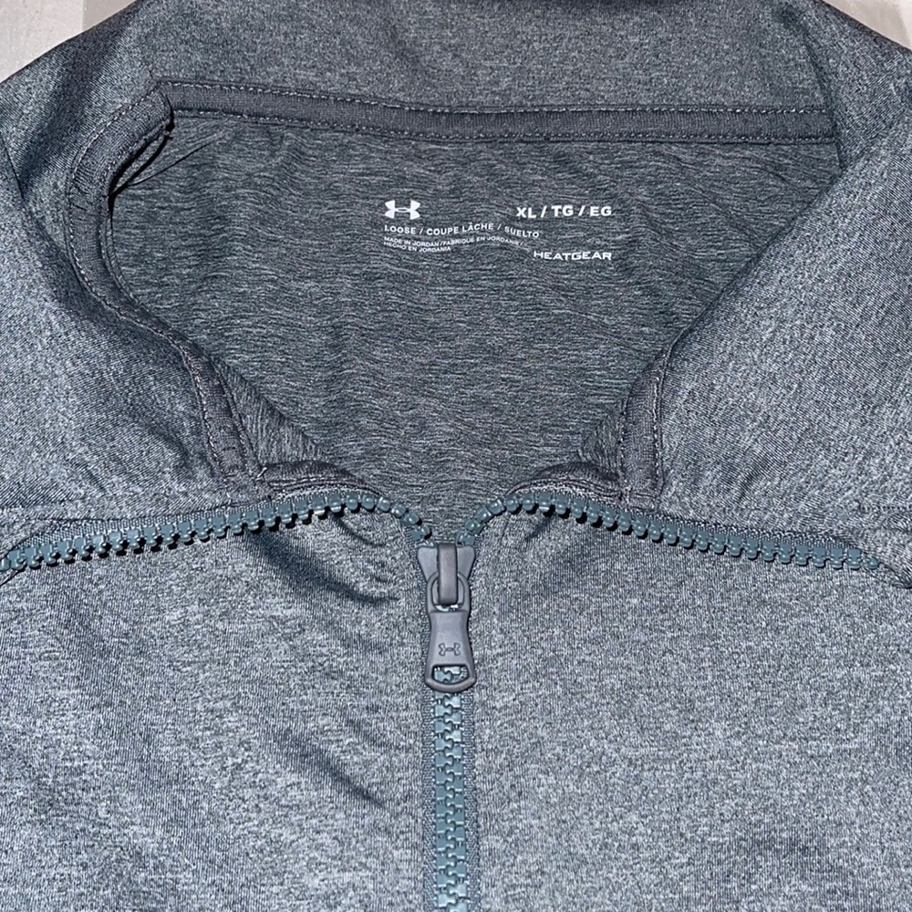 UA heatgear zip up